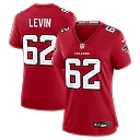 Zennovawear Corey Levin Atlanta Falcons Women's Team Game Jersey - Red