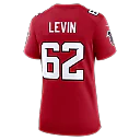 Zennovawear Corey Levin Atlanta Falcons Women's Team Game Jersey - Red