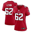 Zennovawear Corey Levin Atlanta Falcons Women's Team Game Jersey - Red