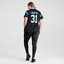 Zennovawear Corey Thornton Carolina Panthers Women's Team Game Jersey - Black