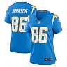 Zennovawear Cornelius Johnson Los Angeles Chargers Women's Game Jersey - Powder Blue