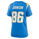 Zennovawear Cornelius Johnson Los Angeles Chargers Women's Game Jersey - Powder Blue