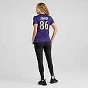 Zennovawear Cornelius Johnson Baltimore Ravens Women's Team Game Jersey - Purple