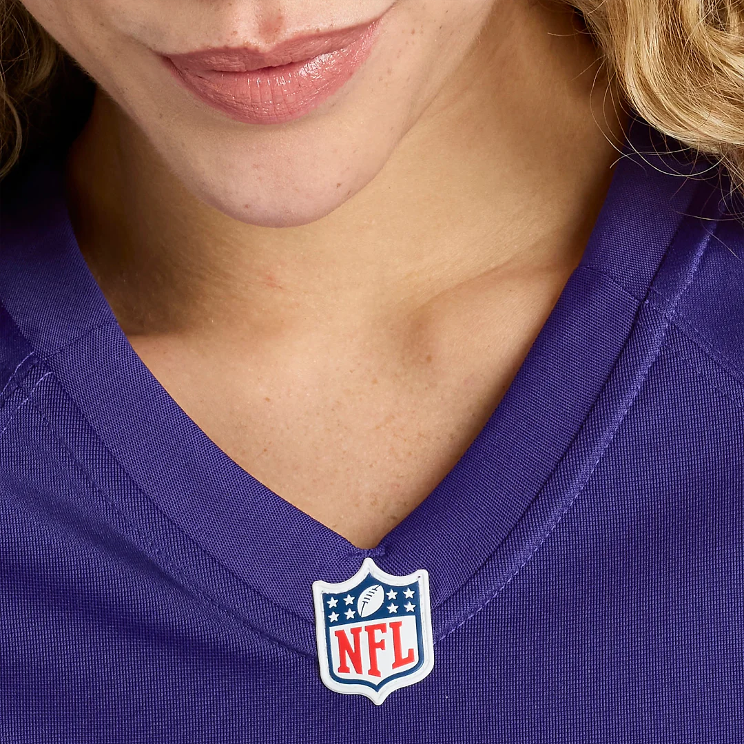 Zennovawear Cornelius Johnson Baltimore Ravens Women's Team Game Jersey - Purple