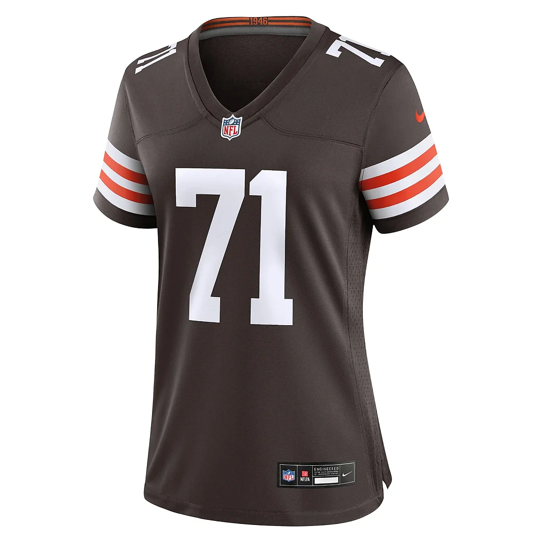 Zennovawear Cornelius Lucas Cleveland Browns Women's Team Game Jersey - Brown