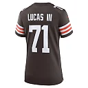Zennovawear Cornelius Lucas Cleveland Browns Women's Team Game Jersey - Brown