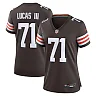 Zennovawear Cornelius Lucas Cleveland Browns Women's Team Game Jersey - Brown