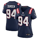 Zennovawear Cory Durden New England Patriots Women's Team Game Jersey - Navy