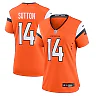 Zennovawear Courtland Sutton Denver Broncos Women's Team Game Jersey - Orange