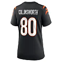 Zennovawear Cris Collinsworth Cincinnati Bengals Women's Team Retired Player Game Jersey - Black