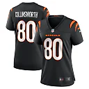 Zennovawear Cris Collinsworth Cincinnati Bengals Women's Team Retired Player Game Jersey - Black