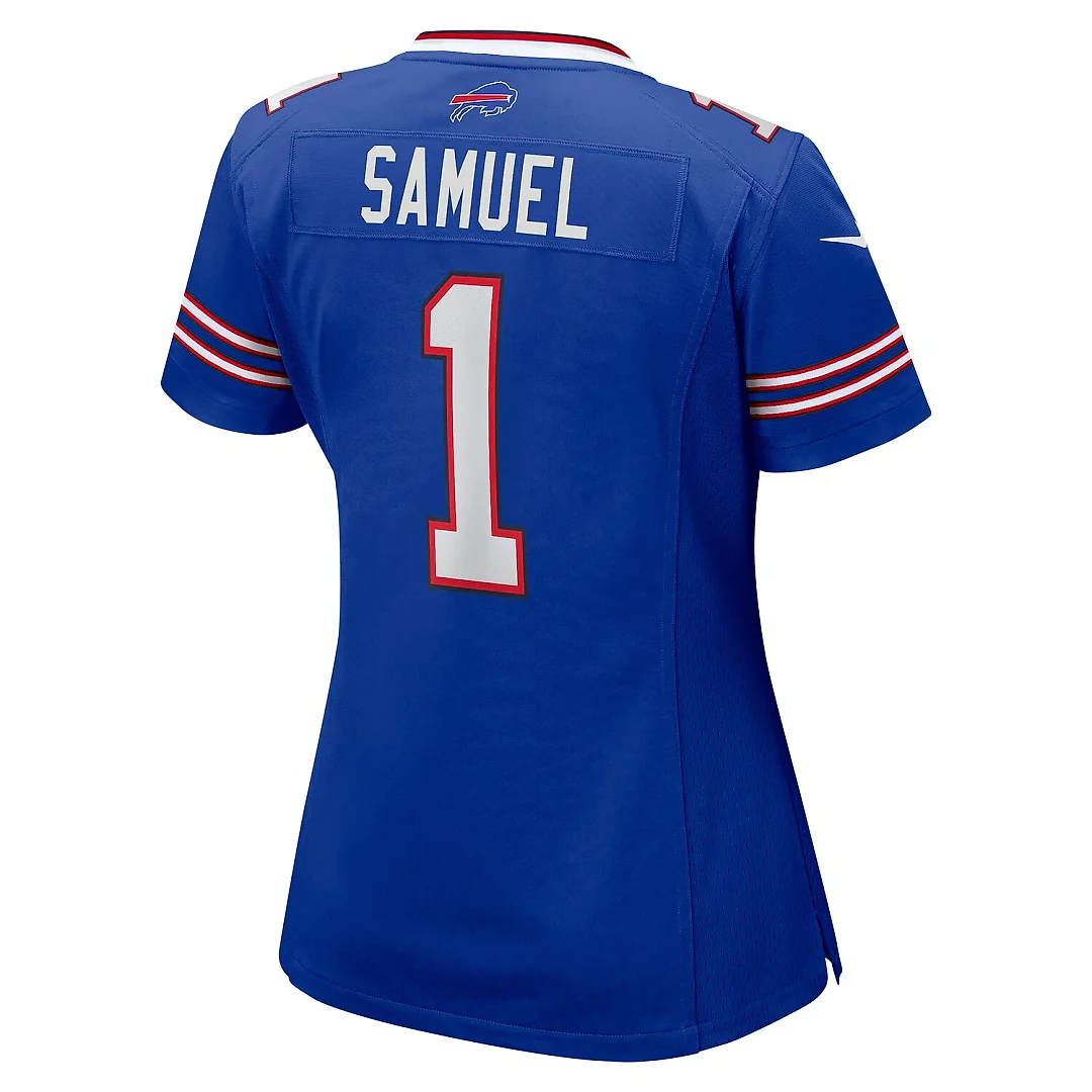 Zennovawear Curtis Samuel Buffalo Bills Women's Game Jersey - Royal