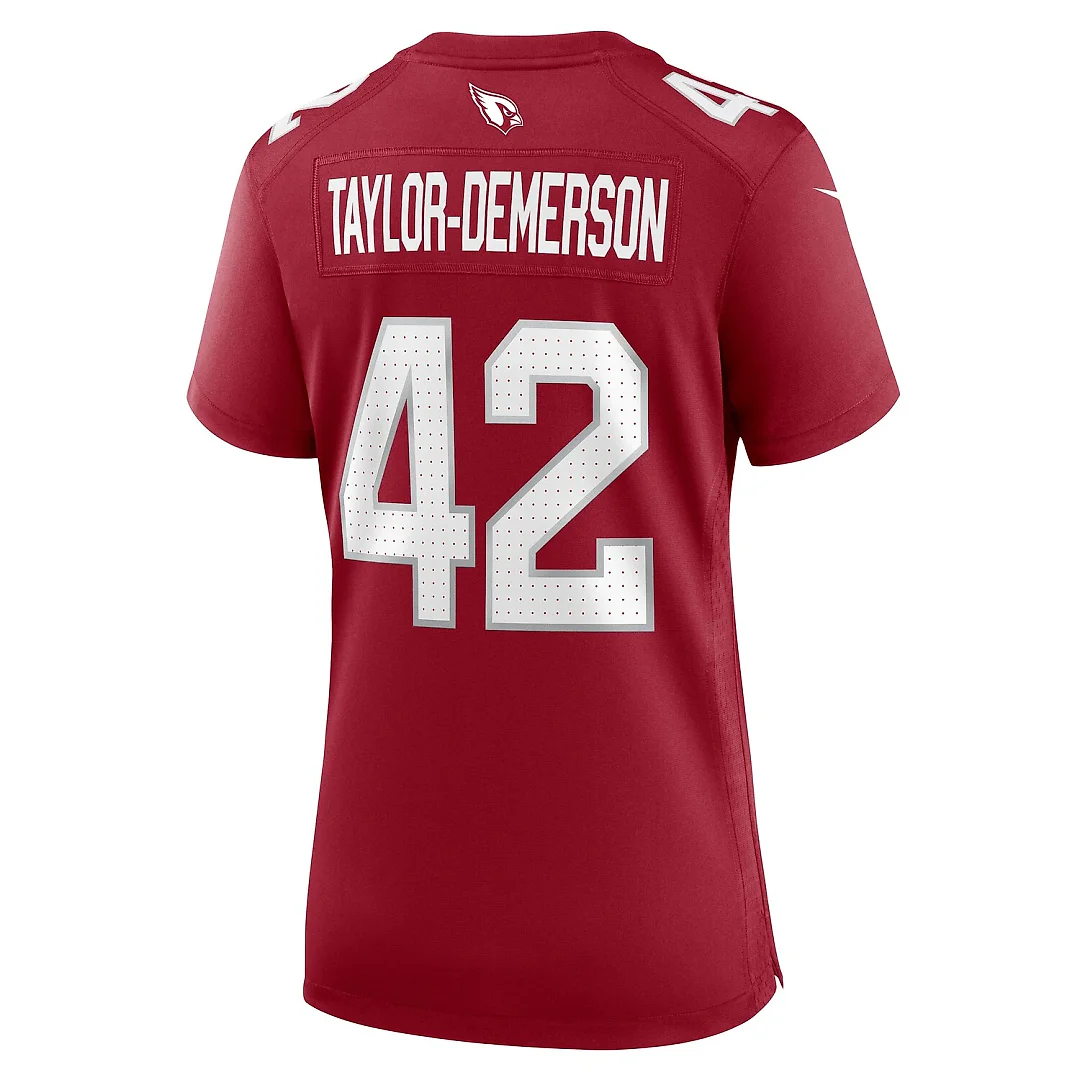 Zennovawear Dadrion Taylor-Demerson Arizona Cardinals Women's Game Jersey - Cardinal