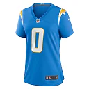 Zennovawear Daiyan Henley Los Angeles Chargers Women's Team Game Jersey - Powder Blue