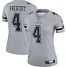 Zennovawear Dak Prescott Dallas Cowboys Women's Legend Player Performance Top - Gray