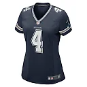 Zennovawear Dak Prescott Dallas Cowboys Women's Game Team Jersey - Navy