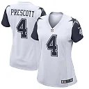 Zennovawear Dak Prescott Dallas Cowboys Women's Alternate Game Jersey - White