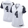 Zennovawear Dak Prescott Dallas Cowboys Women's Alternate Game Jersey - White