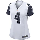 Zennovawear Dak Prescott Dallas Cowboys Women's Alternate Game Jersey - White