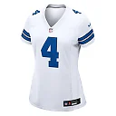 Zennovawear Dak Prescott Dallas Cowboys Women's Team Game Jersey - White