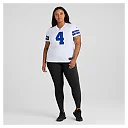 Zennovawear Dak Prescott Dallas Cowboys Women's Team Game Jersey - White