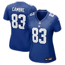 Zennovawear Dalen Cambre New York Giants Women's Team Game Jersey - Royal
