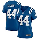 Zennovawear Dallas Clark Indianapolis Colts Women's Game Retired Player Jersey - Royal