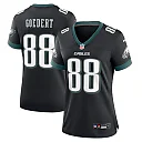 Zennovawear Dallas Goedert Philadelphia Eagles Women's Alternate Game Jersey - Black