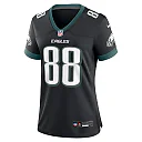 Zennovawear Dallas Goedert Philadelphia Eagles Women's Alternate Game Jersey - Black
