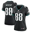 Zennovawear Dallas Goedert Philadelphia Eagles Women's Alternate Game Jersey - Black