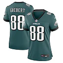Zennovawear Dallas Goedert Philadelphia Eagles Women's Team Game Jersey - Midnight Green