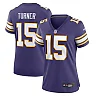 Zennovawear Dallas Turner Minnesota Vikings Women's Alternate Game Jersey - Purple