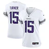 Zennovawear Dallas Turner Minnesota Vikings Women's Alternate Game Jersey - White