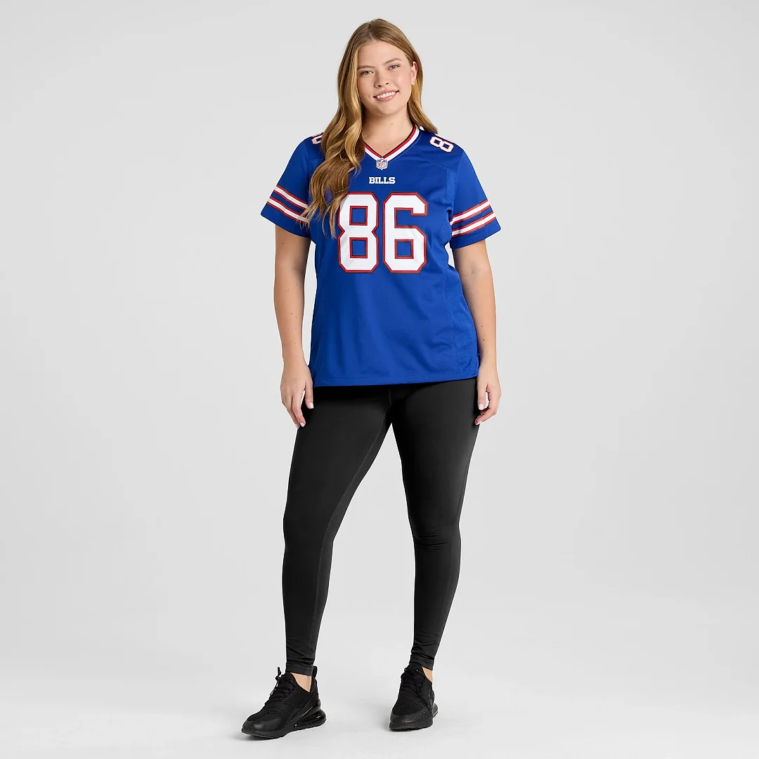 Zennovawear Dalton Kincaid Buffalo Bills Women's Home Game Jersey - Royal