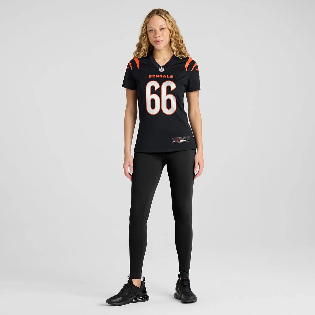 Zennovawear Dalton Risner Cincinnati Bengals Women's Team Game Jersey - Black