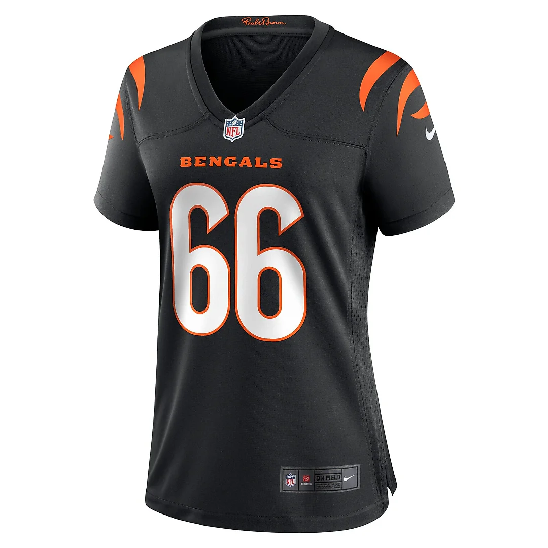 Zennovawear Dalton Risner Cincinnati Bengals Women's Team Game Jersey - Black