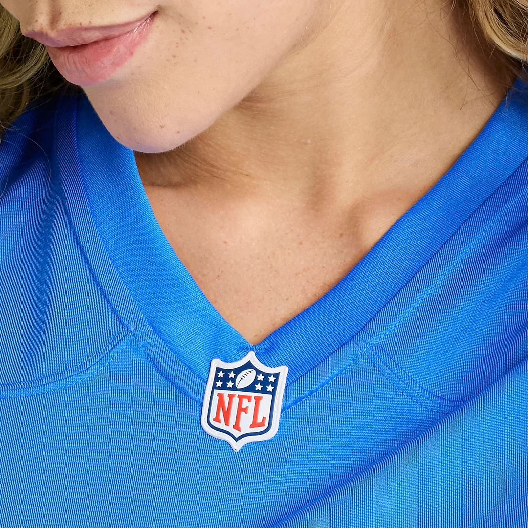 Zennovawear Dalvin Tomlinson Los Angeles Chargers Women's Team Game Jersey - Powder Blue