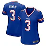 Zennovawear Damar Hamlin Buffalo Bills Women's Game Jersey - Royal