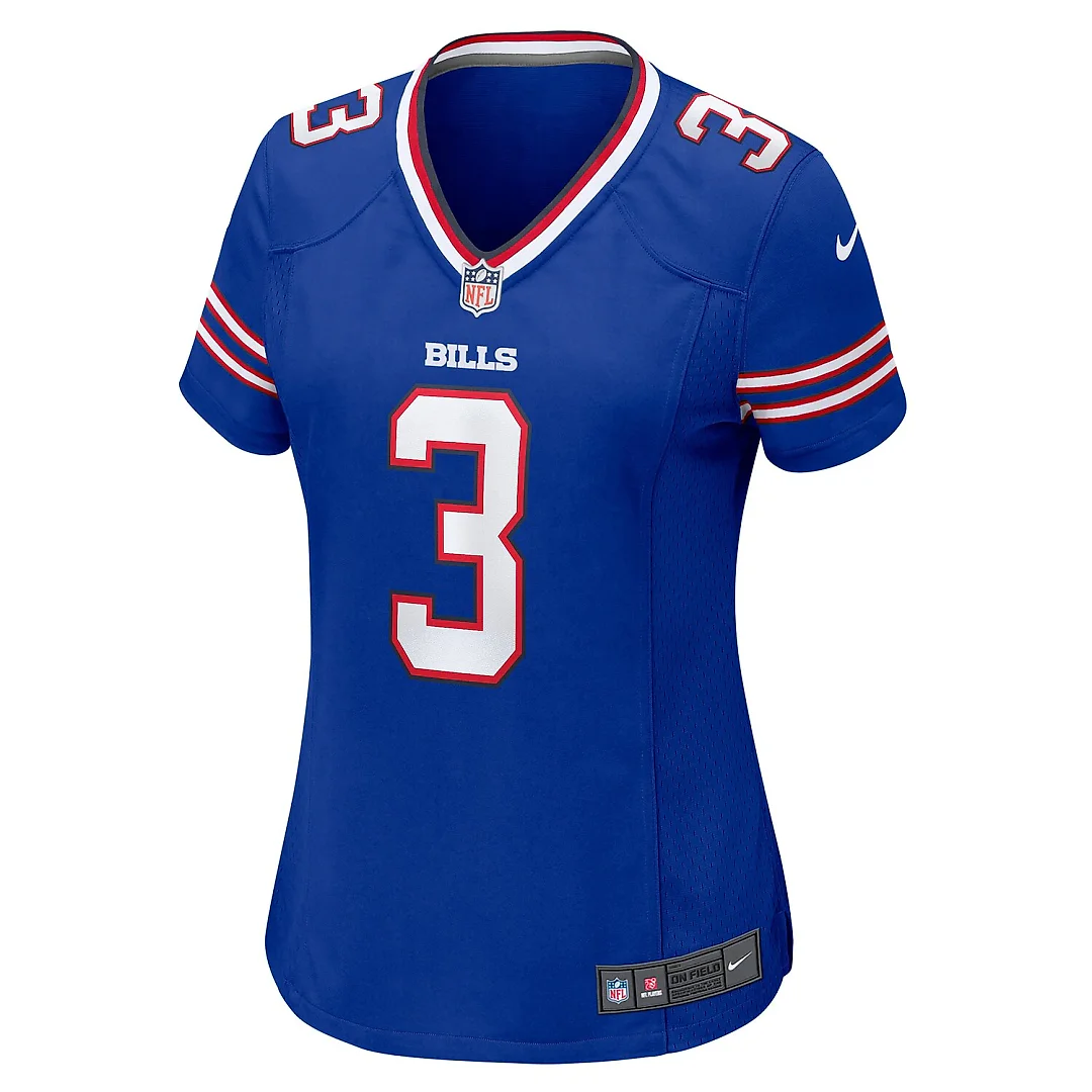 Zennovawear Damar Hamlin Buffalo Bills Women's Game Jersey - Royal