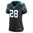 Zennovawear Damarri Mathis Carolina Panthers Women's Team Game Jersey - Black