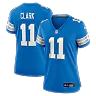 Zennovawear Damone Clark Detroit Lions Women's Team Game Jersey - Blue