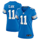 Zennovawear Damone Clark Detroit Lions Women's Team Game Jersey - Blue