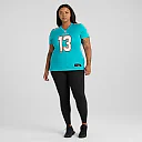 Zennovawear Dan Marino Miami Dolphins Women's Game Retired Player Jersey - Aqua