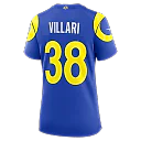 Zennovawear Dan Villari Los Angeles Rams Women's Team Game Jersey - Royal