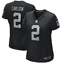 Zennovawear Daniel Carlson Las Vegas Raiders Women's Player Game Jersey - Black