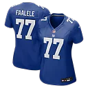 Zennovawear Daniel Faalele New York Giants Women's Team Game Jersey - Royal