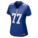 Zennovawear Daniel Faalele New York Giants Women's Team Game Jersey - Royal