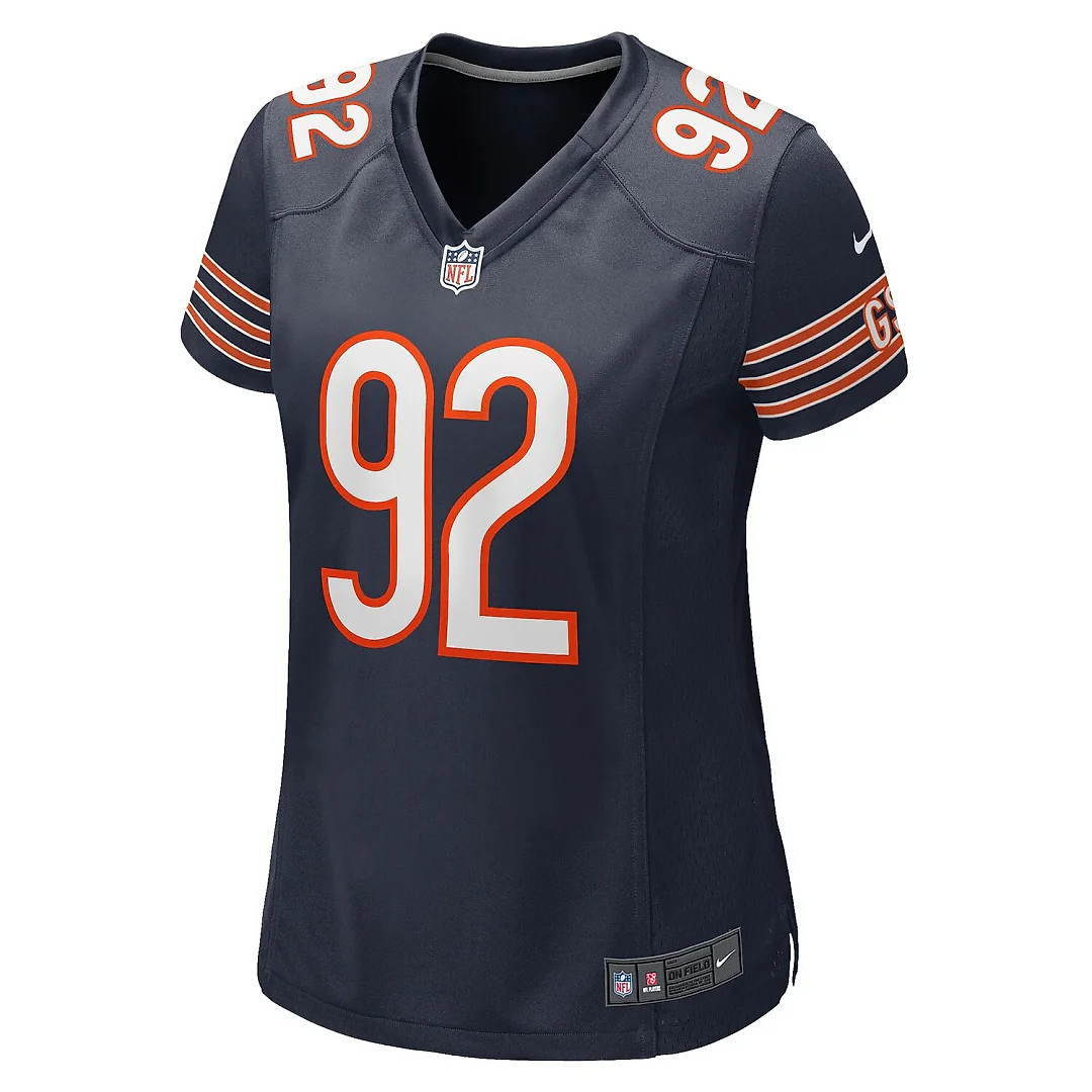 Zennovawear Daniel Hardy Chicago Bears Women's Team Game Jersey - Navy