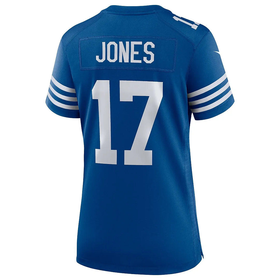 Zennovawear Daniel Jones Indianapolis Colts Women's Alternate Game Jersey - Royal