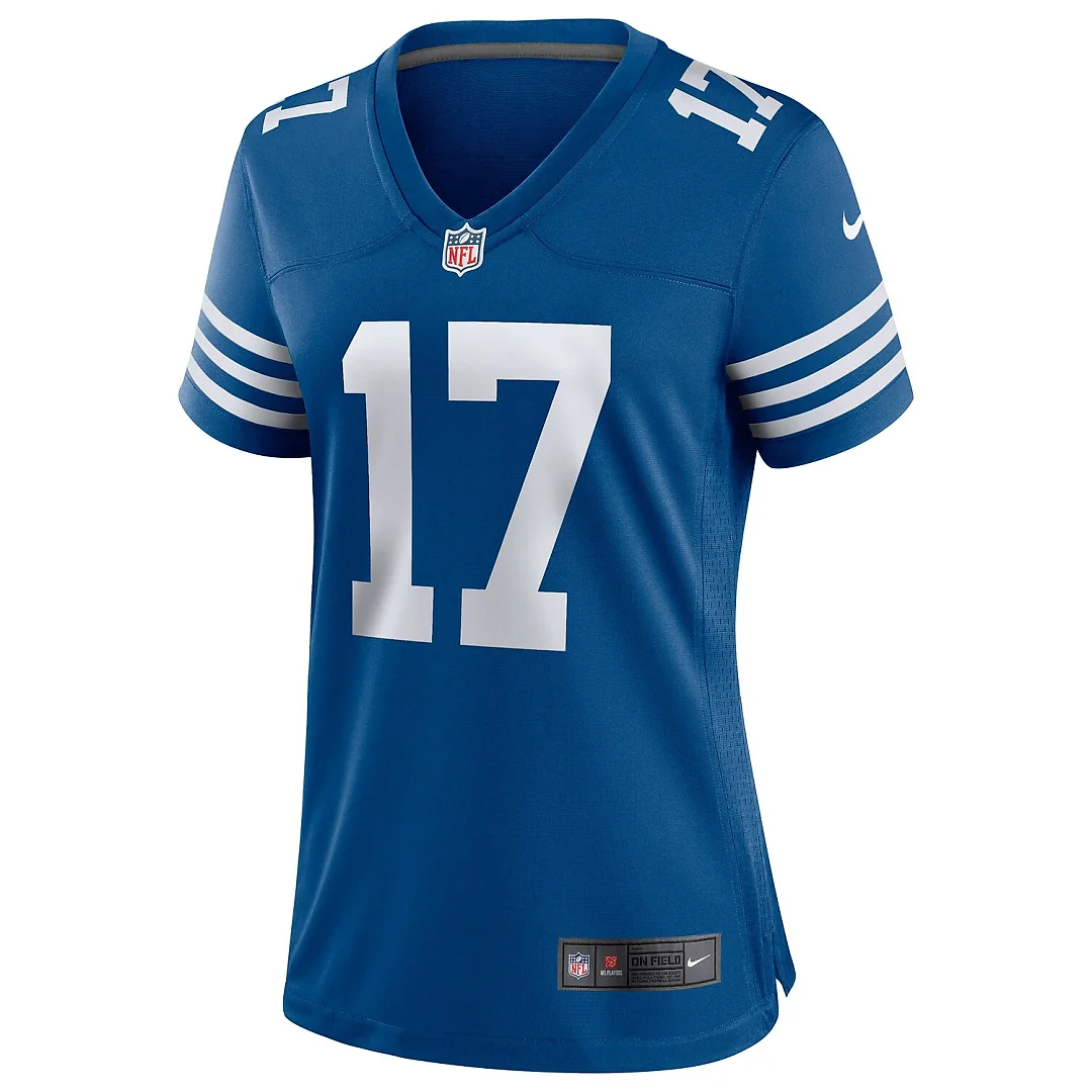 Zennovawear Daniel Jones Indianapolis Colts Women's Alternate Game Jersey - Royal